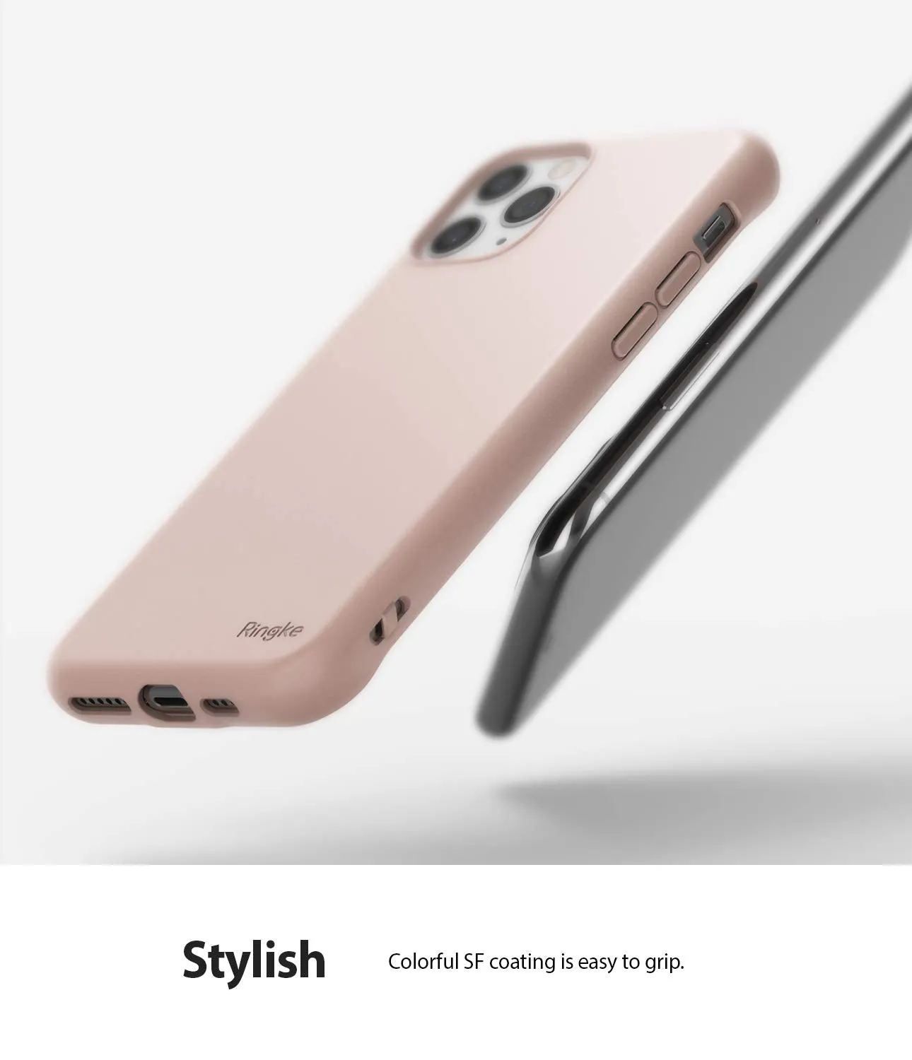 Apple iPhone 11 Pro Max Back Cover Case | Air-S - Pink Sand