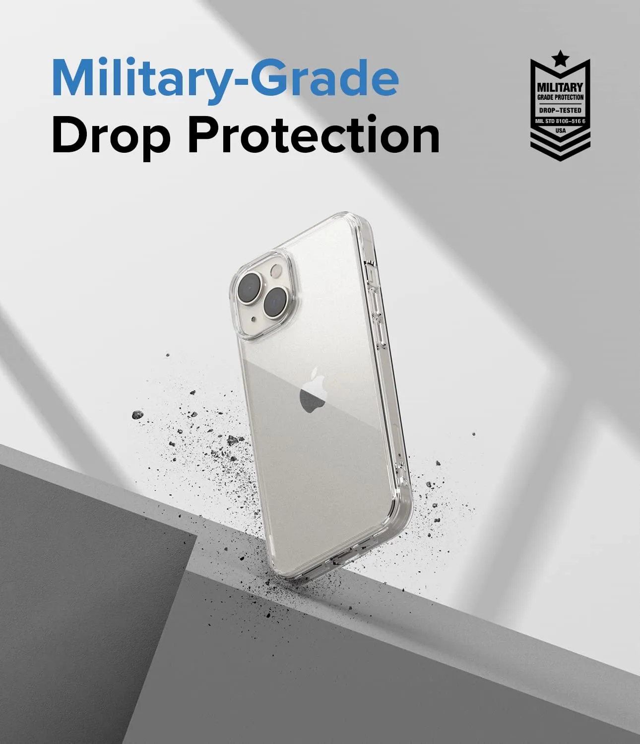 Apple iPhone 14 Back Cover Case | Fusion - Matte Clear