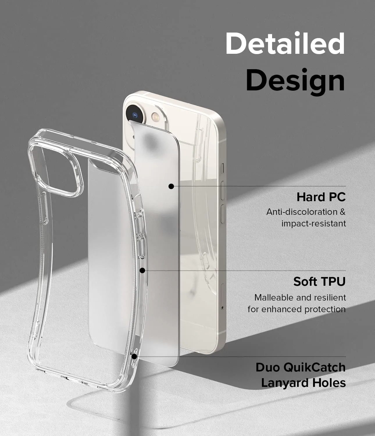 Apple iPhone 14 Back Cover Case | Fusion - Matte Clear