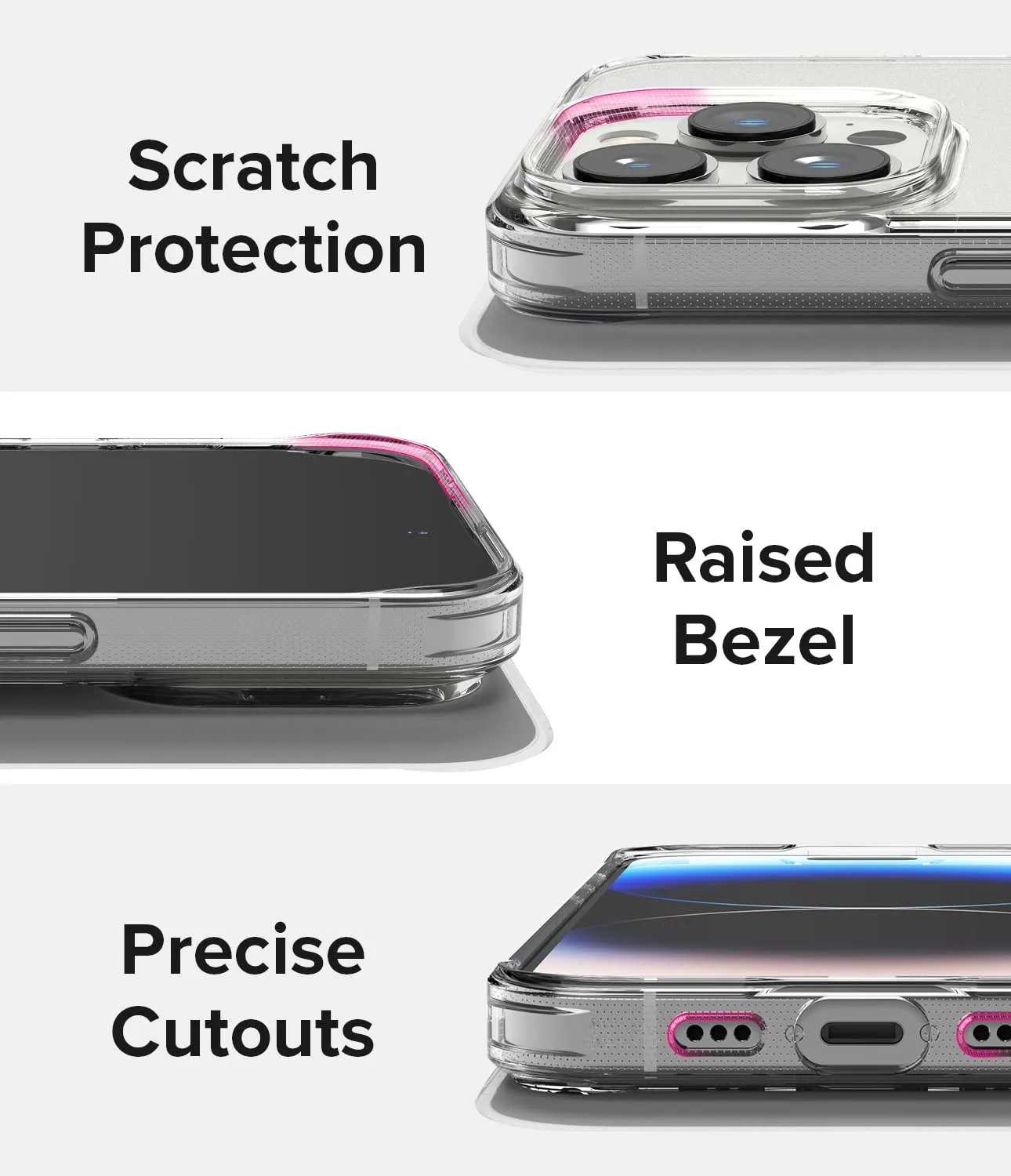 Apple iPhone 14 Pro Max Back Cover Case | Fusion - Matte Clear