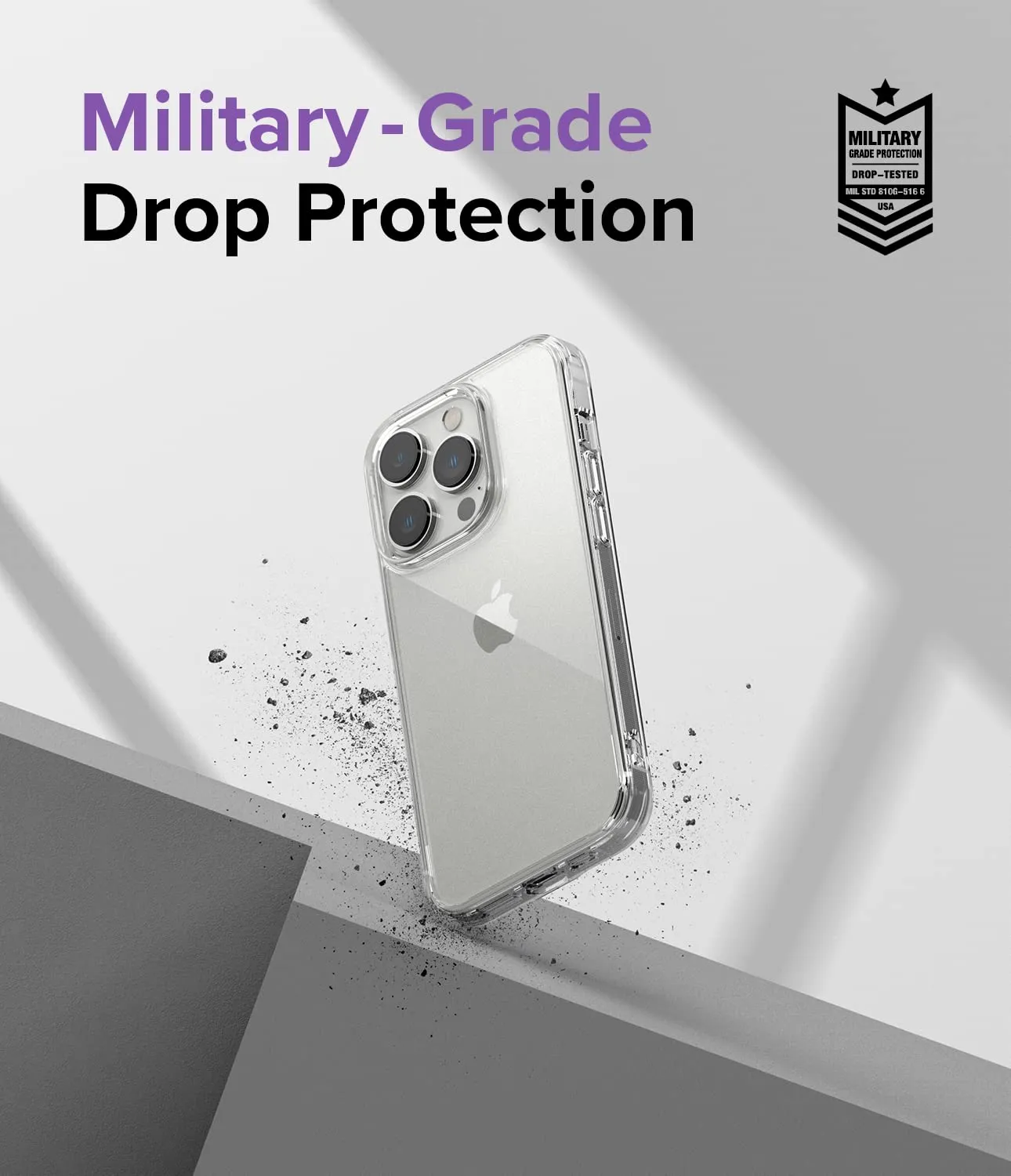 Apple iPhone 14 Pro Max Back Cover Case | Fusion - Matte Clear