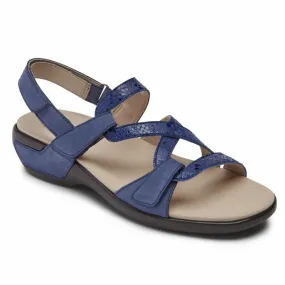 Aravon POWER COMFORT SANDALS STRAP SANDAL BLUE MULTI