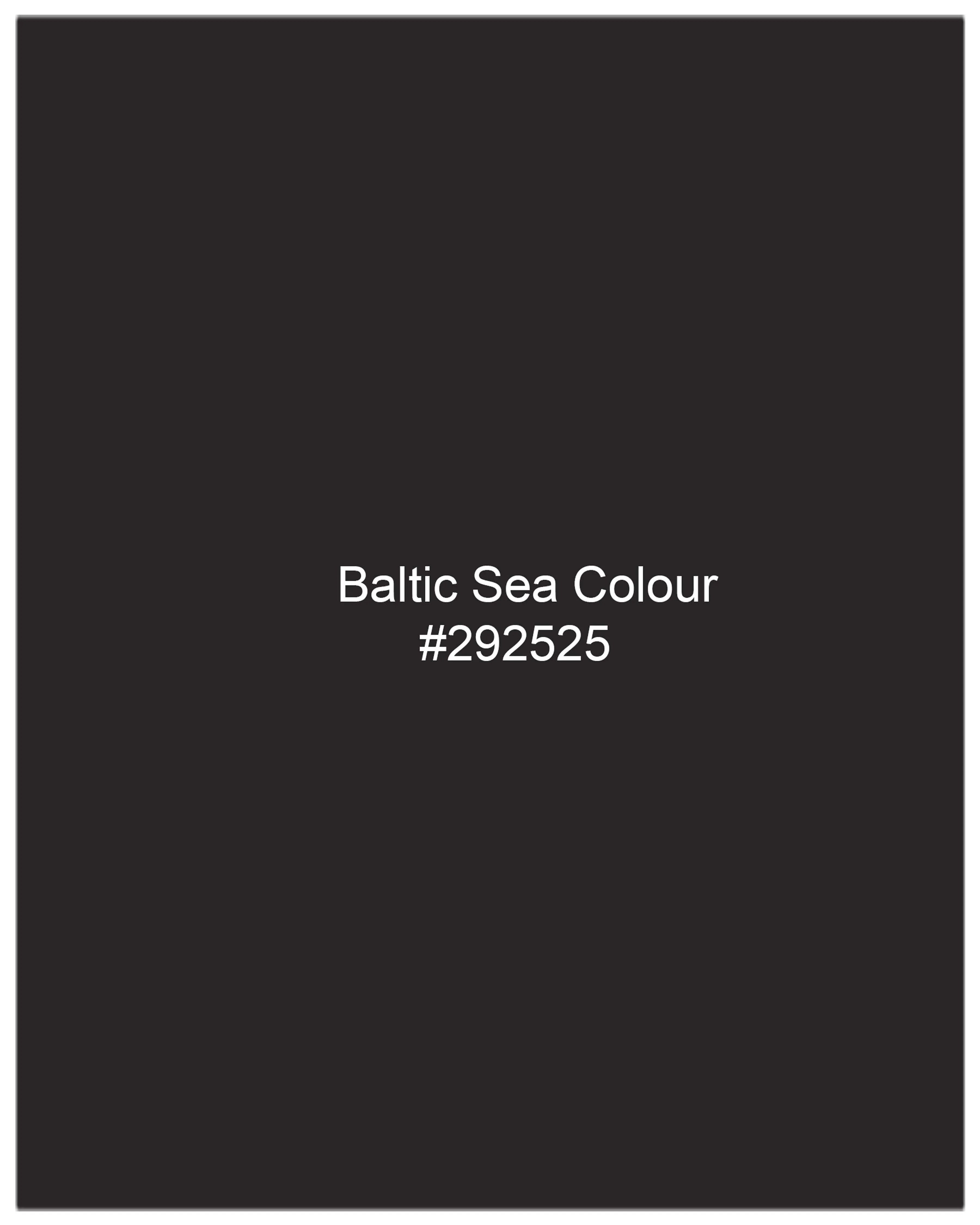 Baltic Sea Brown Bandhgala Nehru Jacket