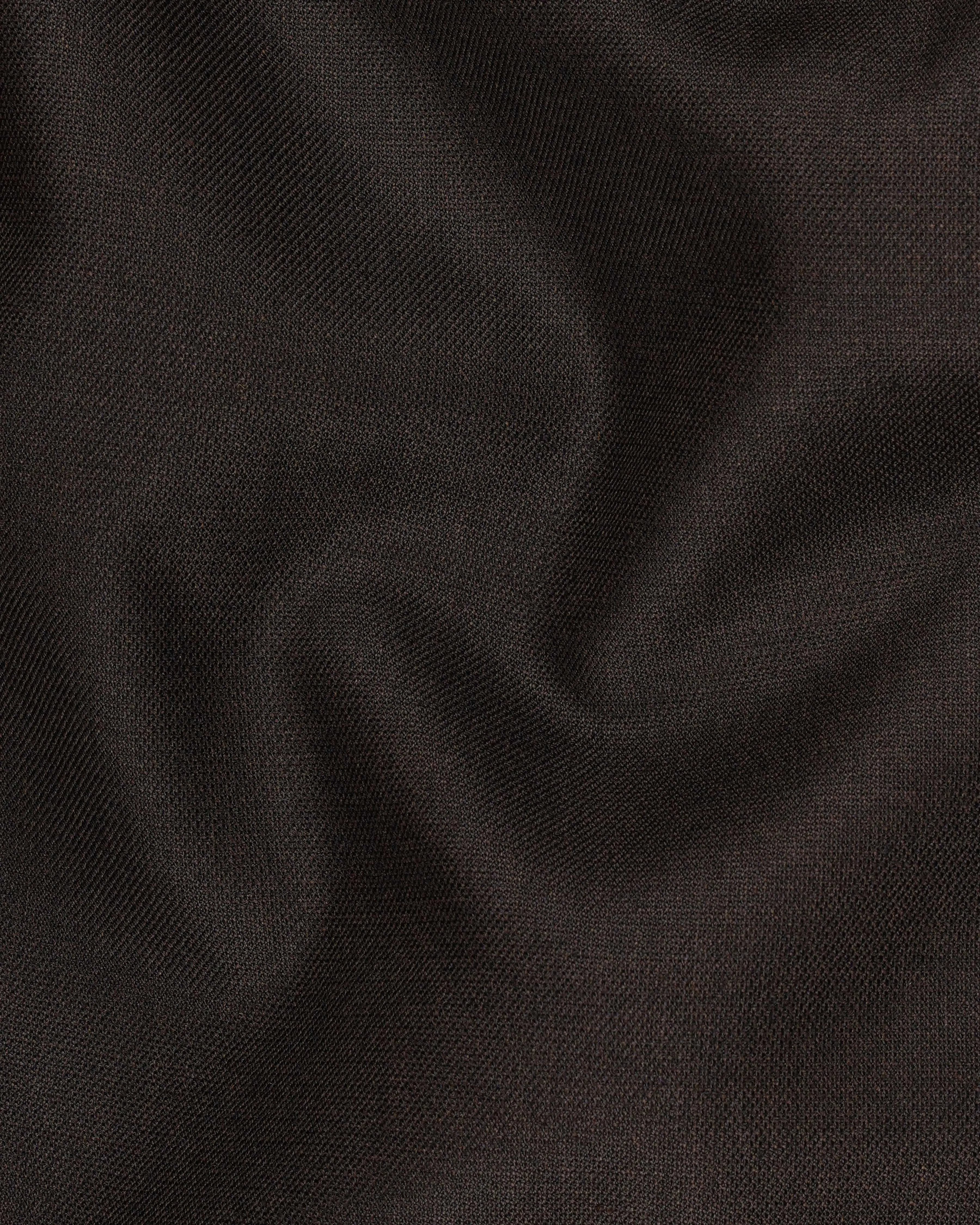 Baltic Sea Brown Bandhgala Nehru Jacket