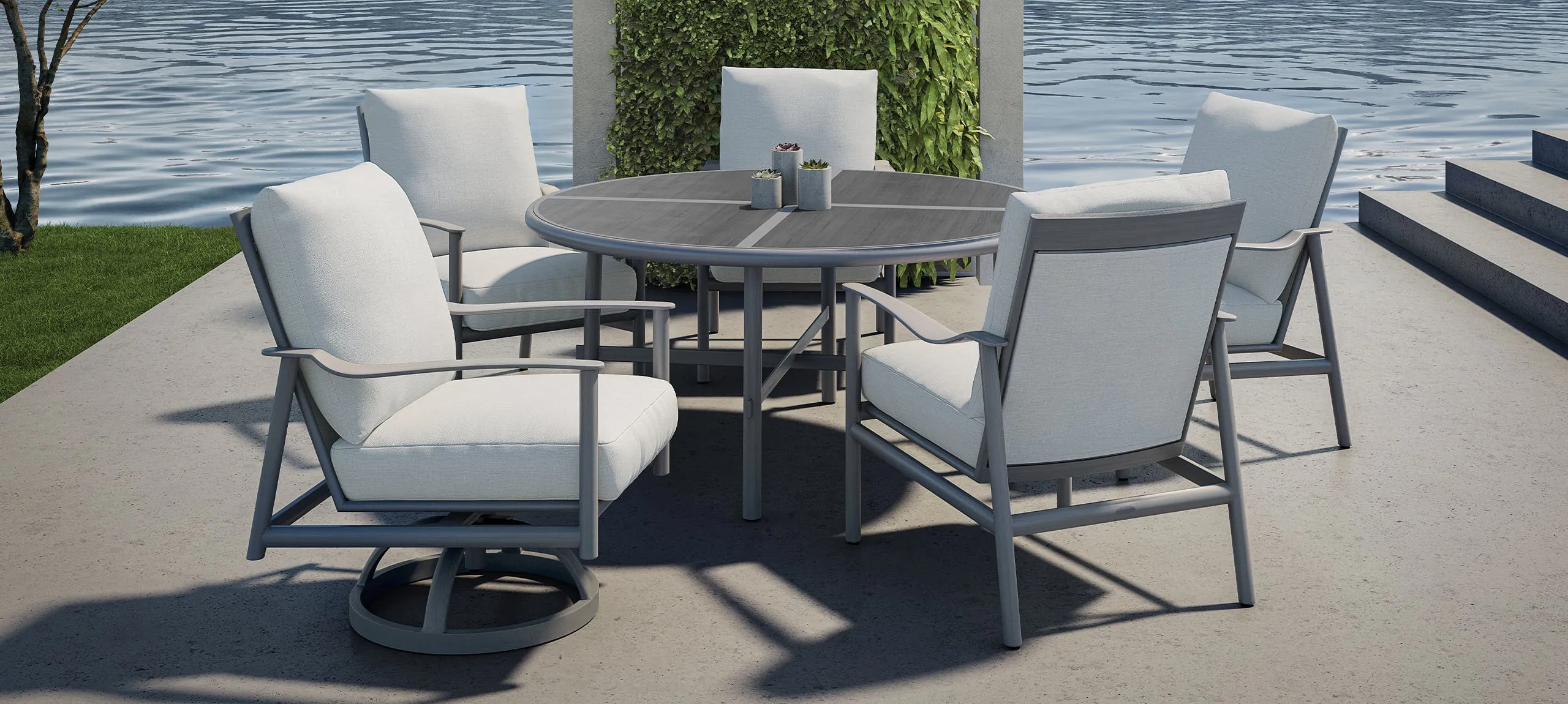 Barbados Cushion Dining Chair By Castelle