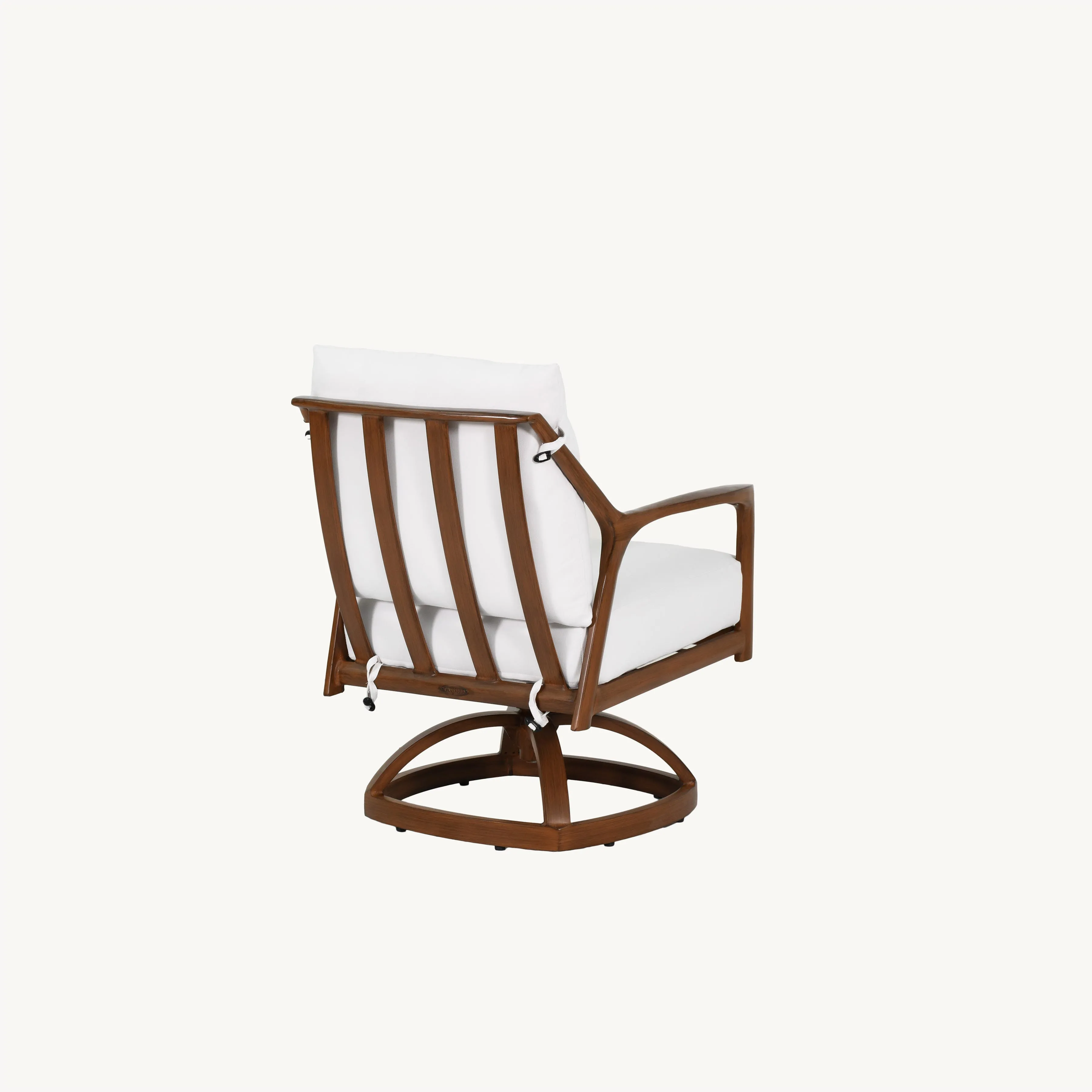 Berkeley Cushioned Dining Swivel Rocker By Castelle