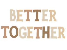Better Together Inspirational Classroom Headline | Neutral | Simply Stylish Boho Rainbow | UPRINT | Schoolgirl Style