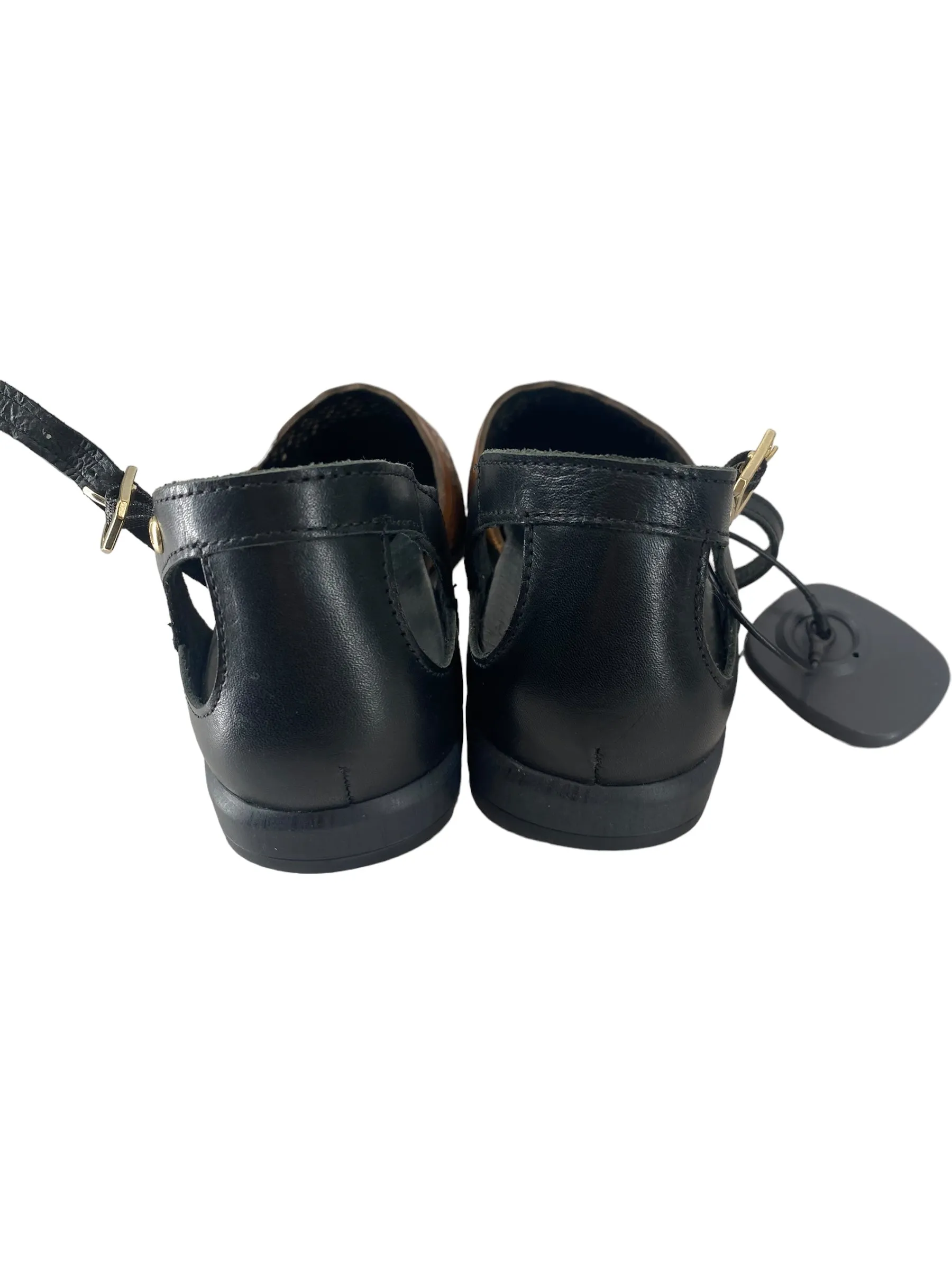 Black & Brown Shoes Flats Pikolinos, Size 6.5