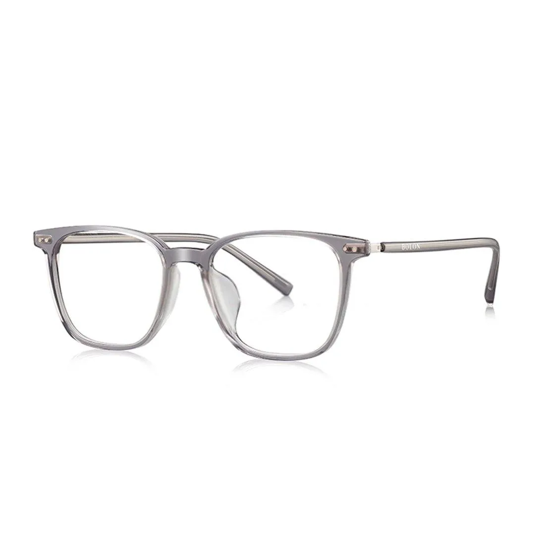 Bolon Women's Grey Plastic Square Eyeglasses BJ3021/B11