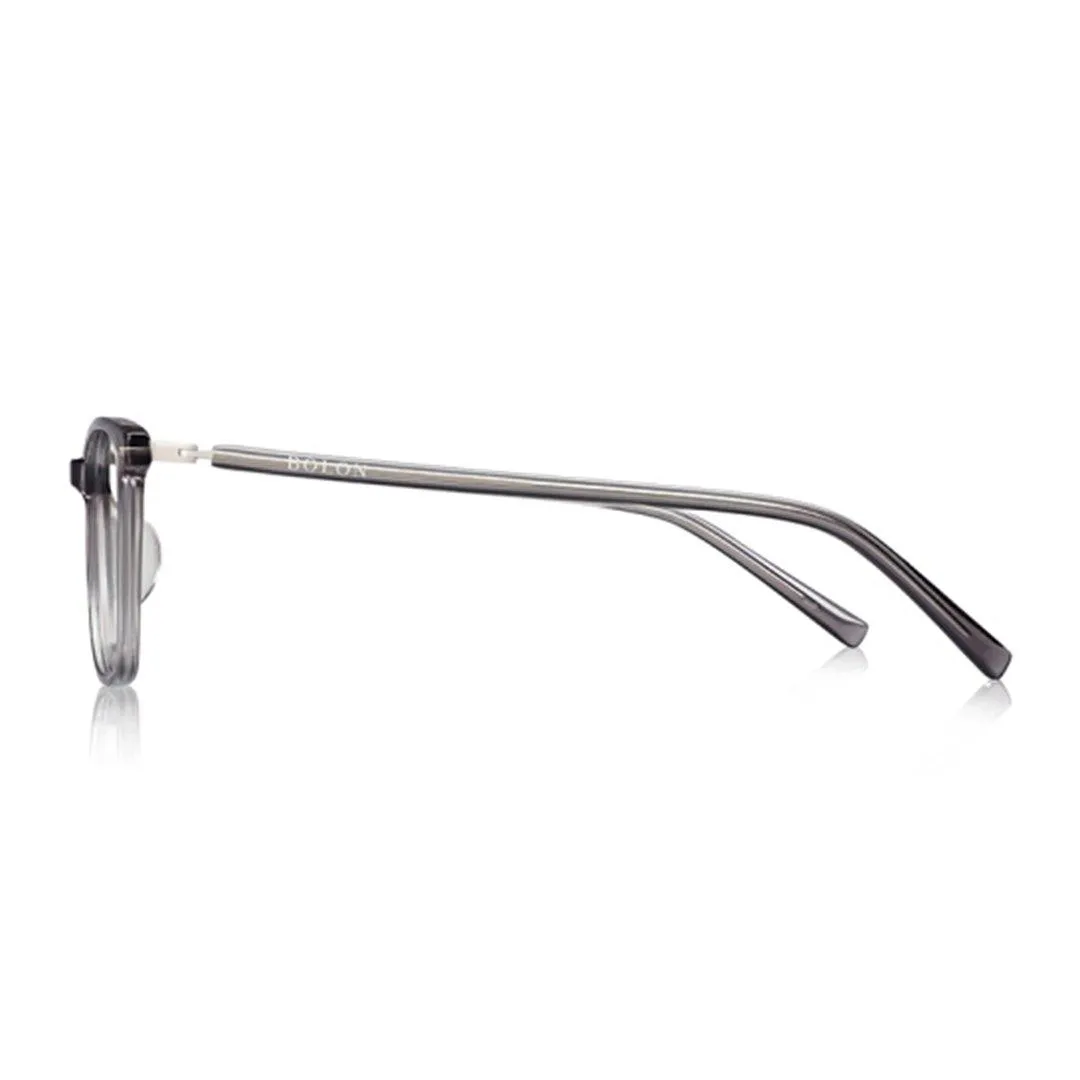 Bolon Women's Grey Plastic Square Eyeglasses BJ3021/B11