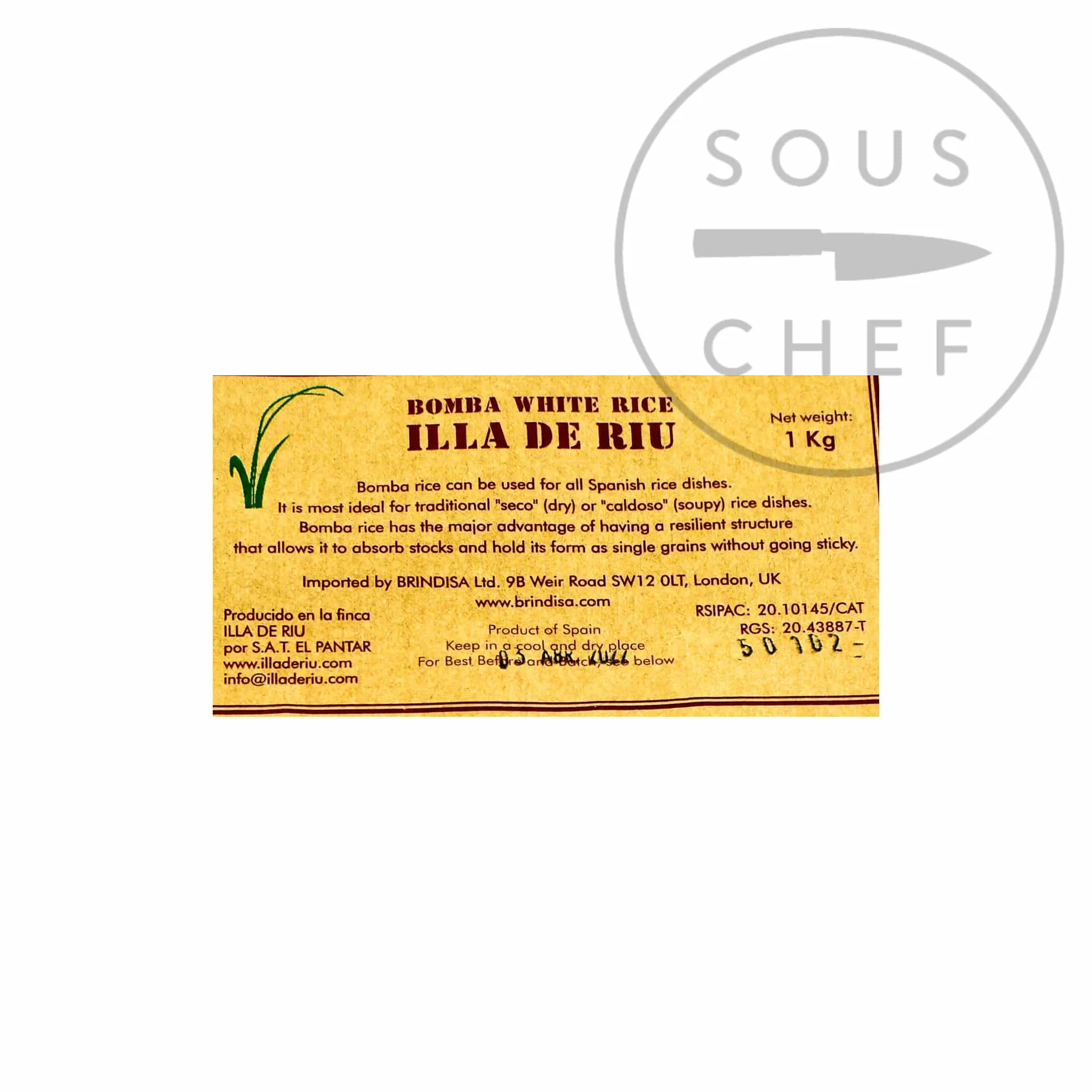Bomba Paella Rice, 1kg