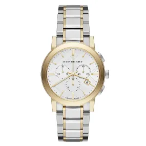 Burberry BU9751 Chronograph Two-Tone Gold 38mm Watch