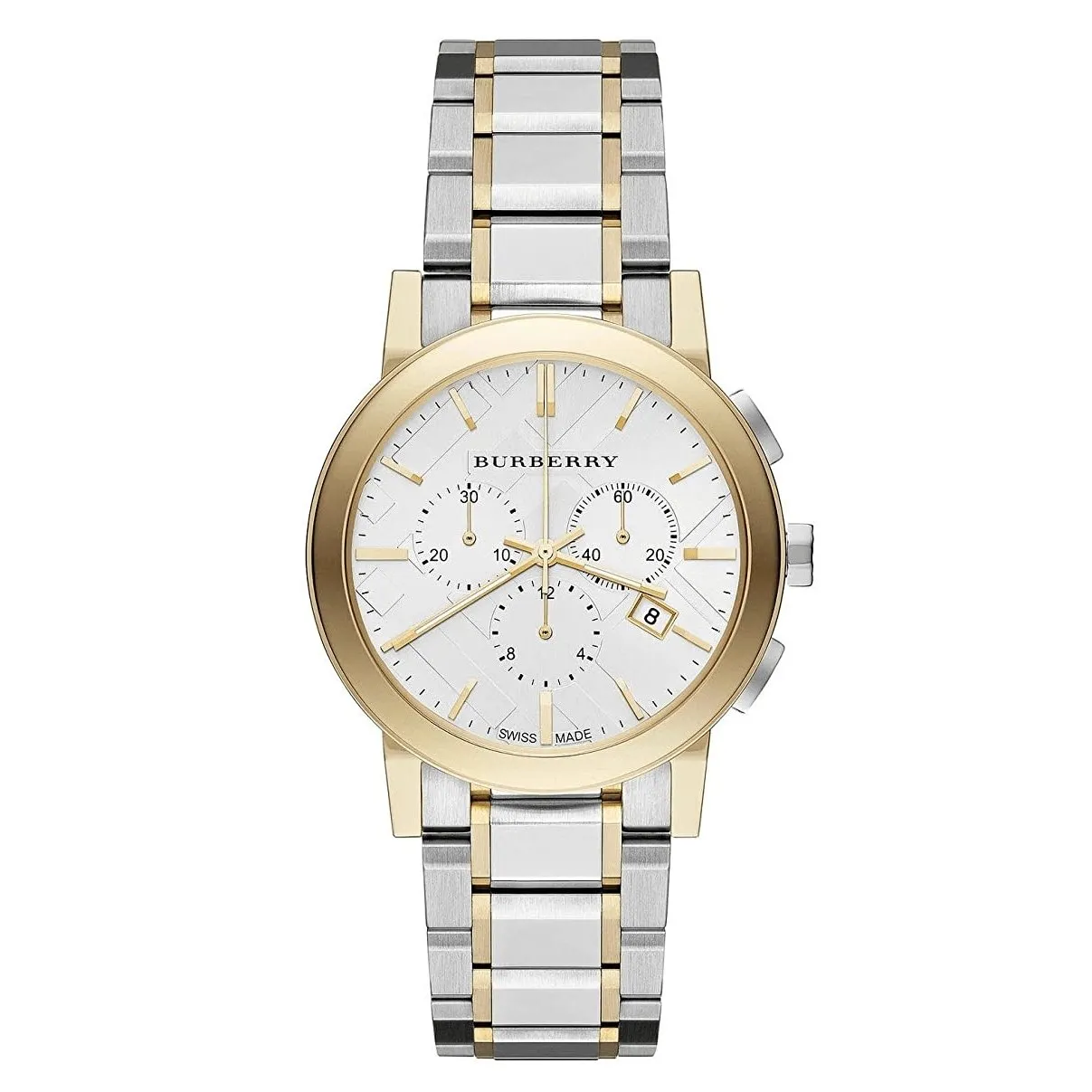 Burberry BU9751 Chronograph Two-Tone Gold 38mm Watch