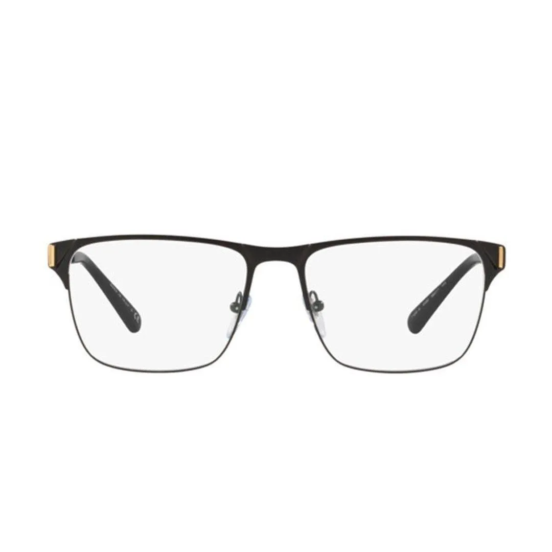 Bvlgari Women's Black Metal Square Eyeglasses BV1104K/4090