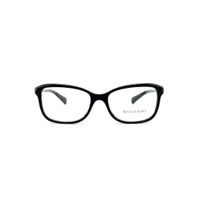 Bvlgari Women's Black Plastic Square Eyeglasses BV4191BF/501