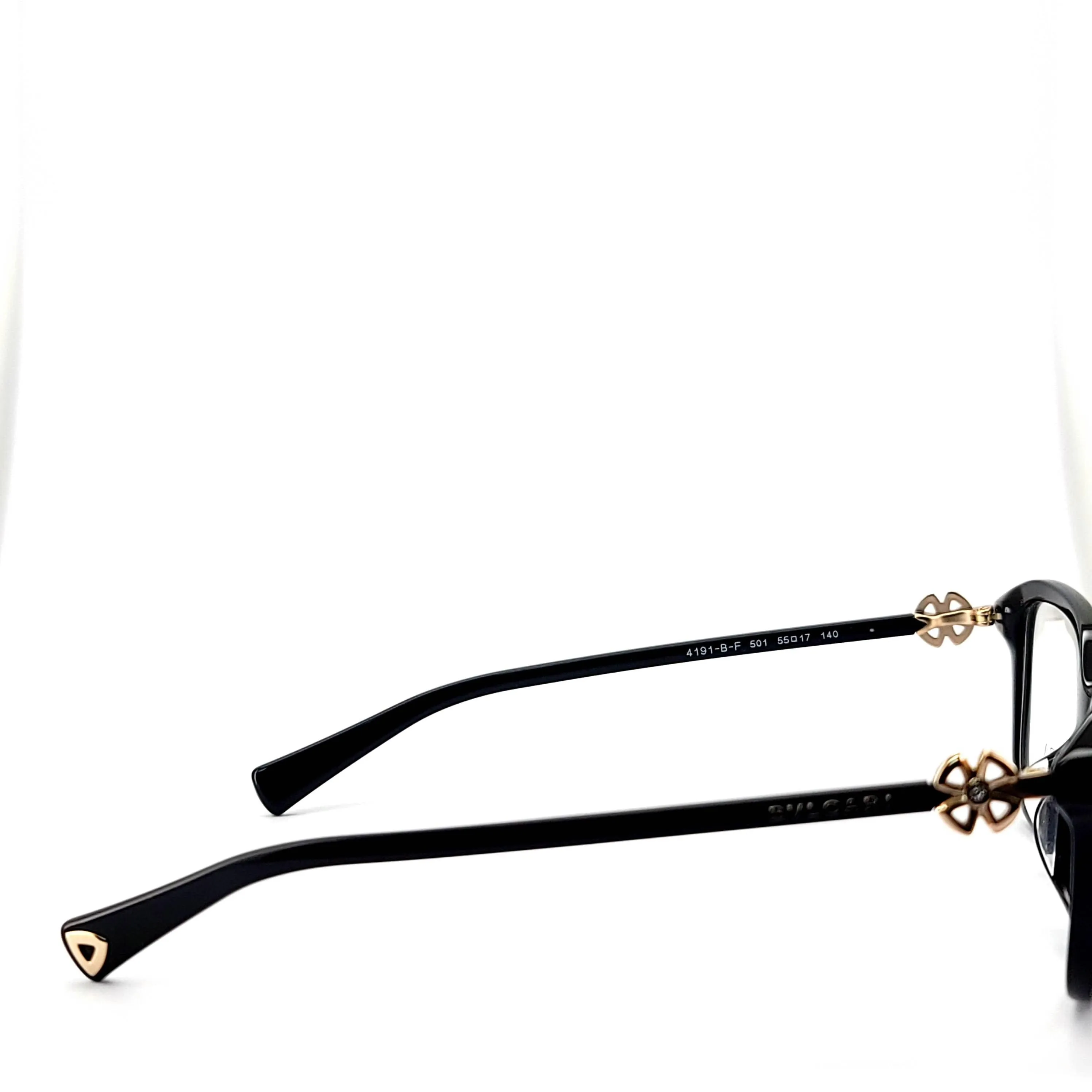 Bvlgari Women's Black Plastic Square Eyeglasses BV4191BF/501