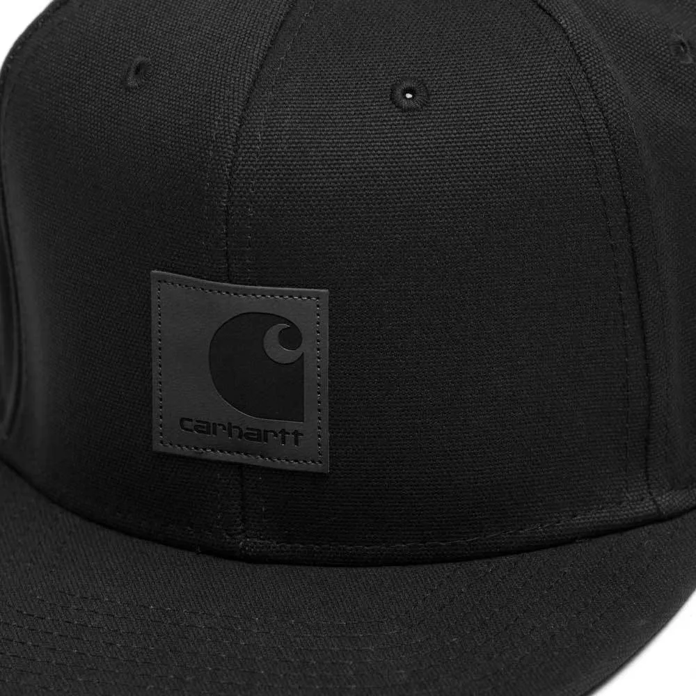 Carhartt WIP Logo Snapback Cap - Black