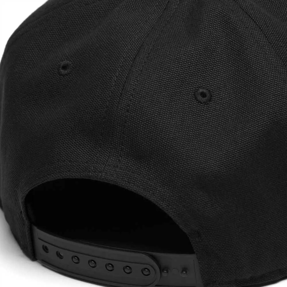 Carhartt WIP Logo Snapback Cap - Black