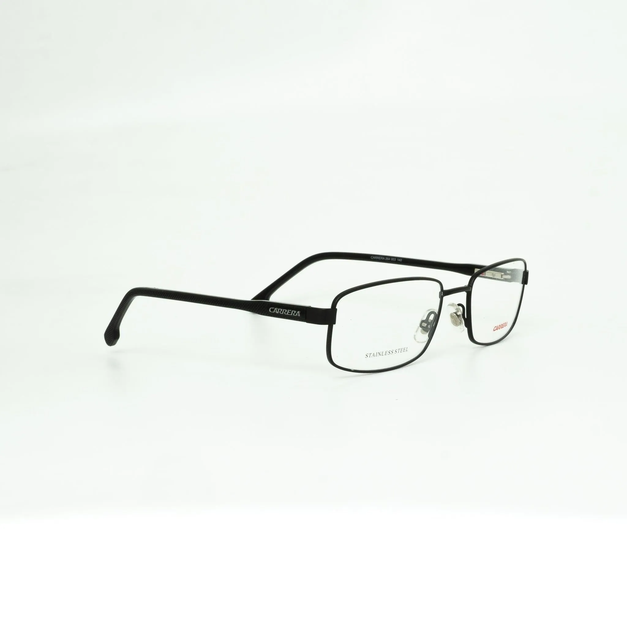 Carrera Men's Black Metal Square Eyeglasses CA26400355