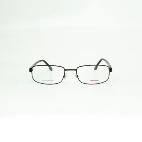 Carrera Men's Black Metal Square Eyeglasses CA26400355