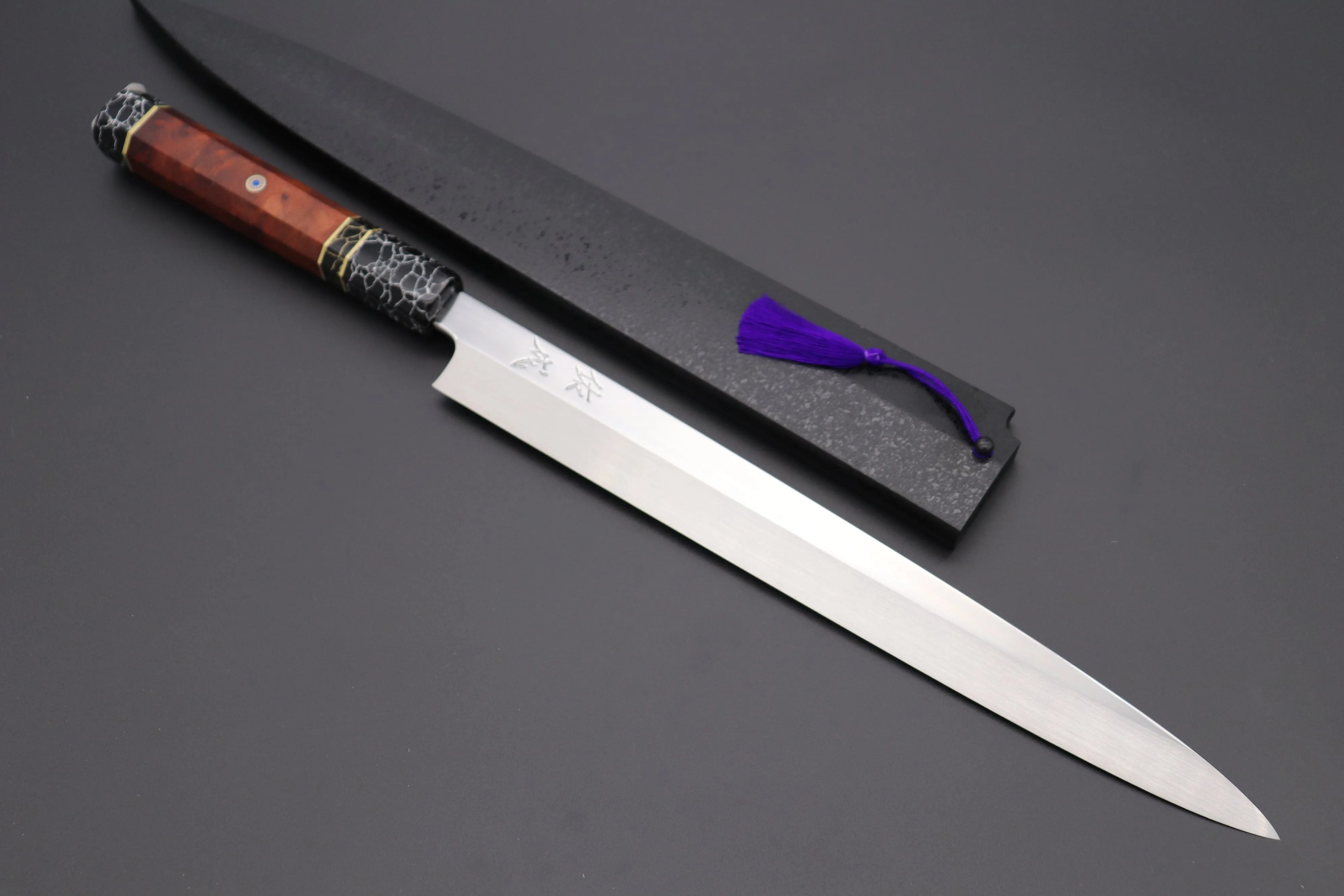 Custom Limited Edition, Sukenari Honyaki SG-II Series HSG-2 Yanagiba 300mm (11.8 Inch, Single Bevel Edge)
