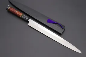 Custom Limited Edition, Sukenari Honyaki SG-II Series HSG-2 Yanagiba 300mm (11.8 Inch, Single Bevel Edge)