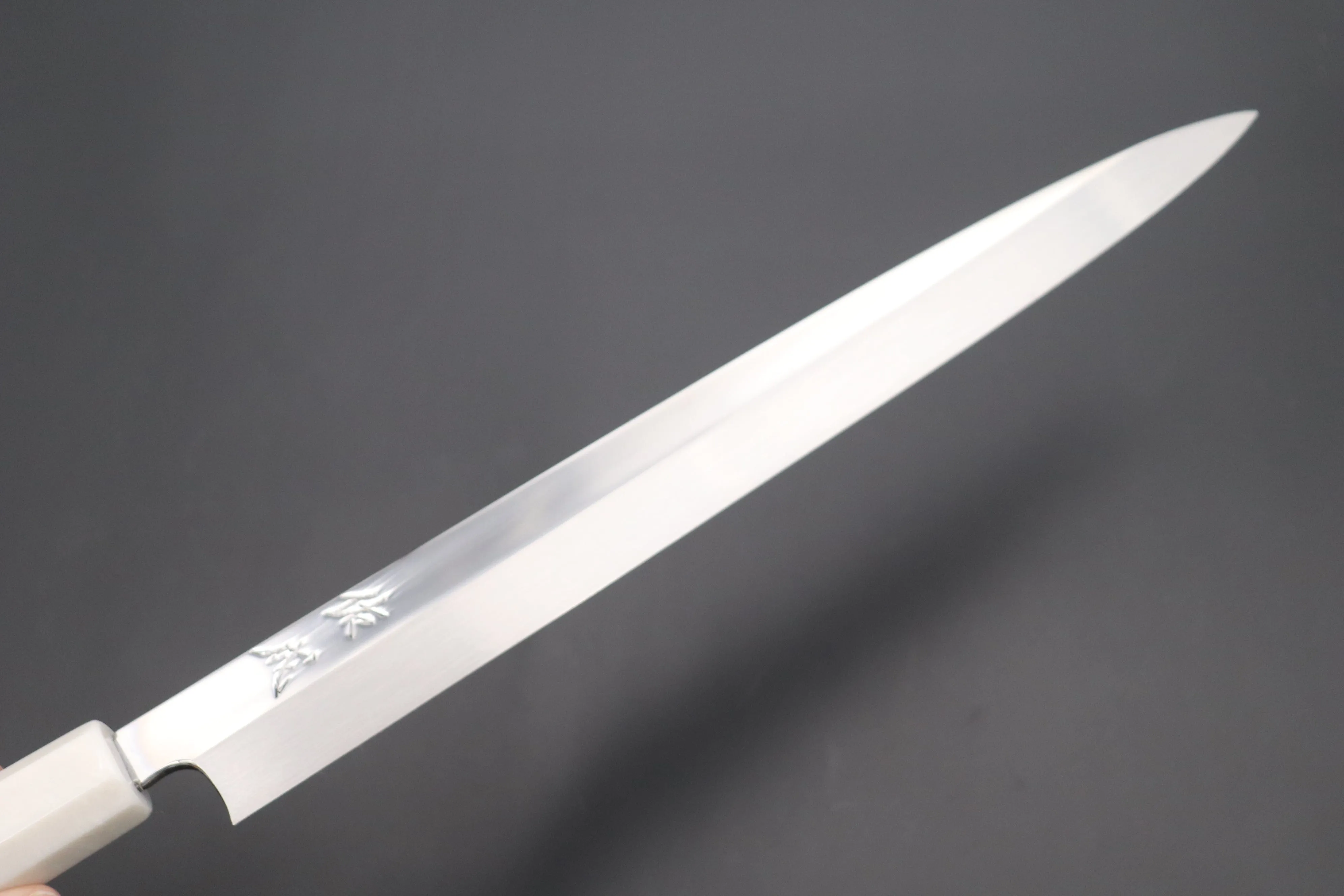 Custom Limited Edition, Sukenari Honyaki SG-II Series HSG-6 Yanagiba 300mm (11.8 Inch, Single Bevel Edge)