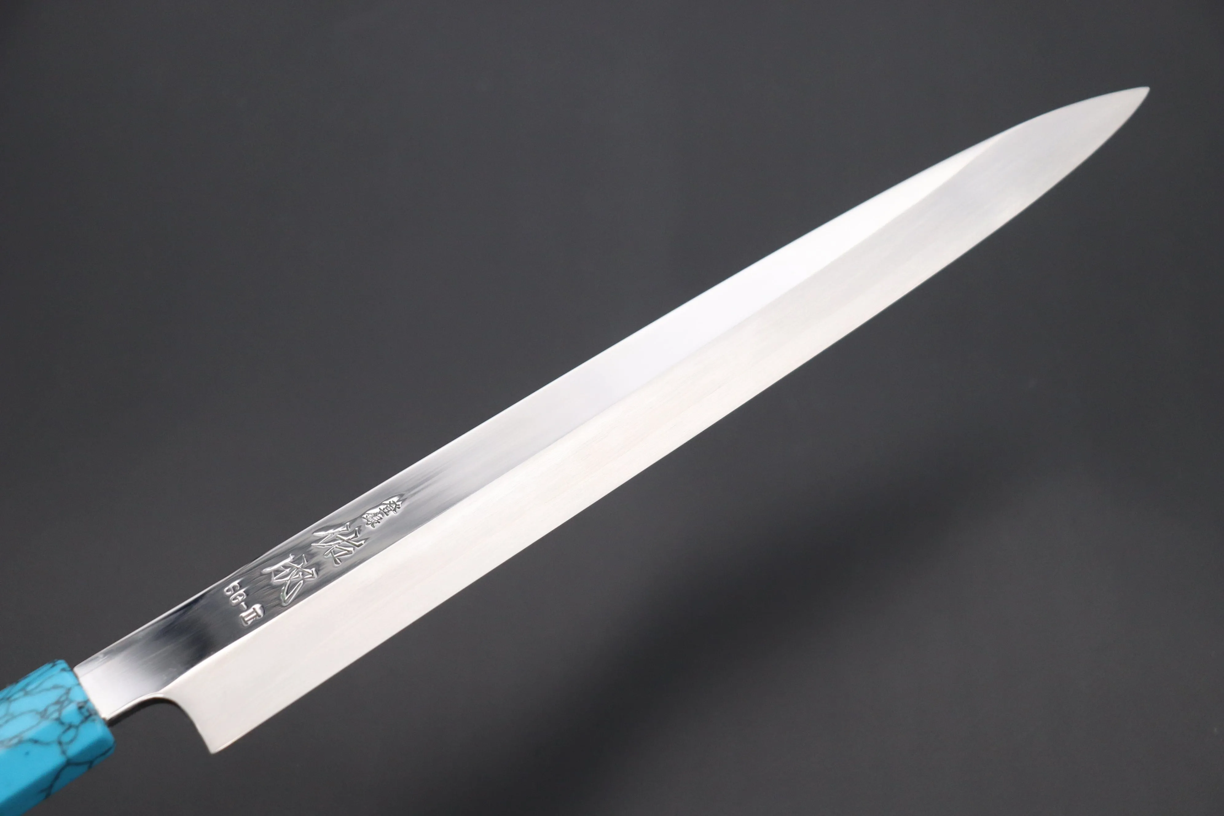 Custom Limited Edition, Sukenari Special Steel Series SG-II Hon Kasumi Yanagiba 270mm (10.6 inch, Single Bevel Edge, SCL-442)
