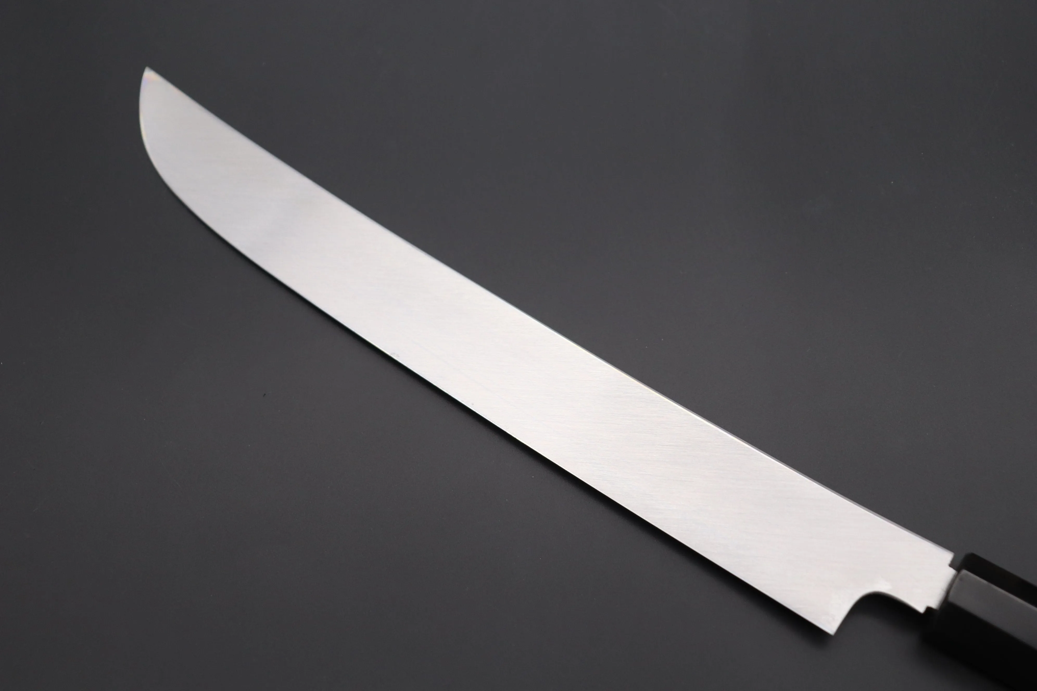 Fu-Rin-Ka-Zan Limited, Solid VG-10 Special Order Made FSO-78 "SABER" Yanagiba 270mm (10.6 Inch, Perfectly Mirror Polished, Octagonal Ebonywood Handle)