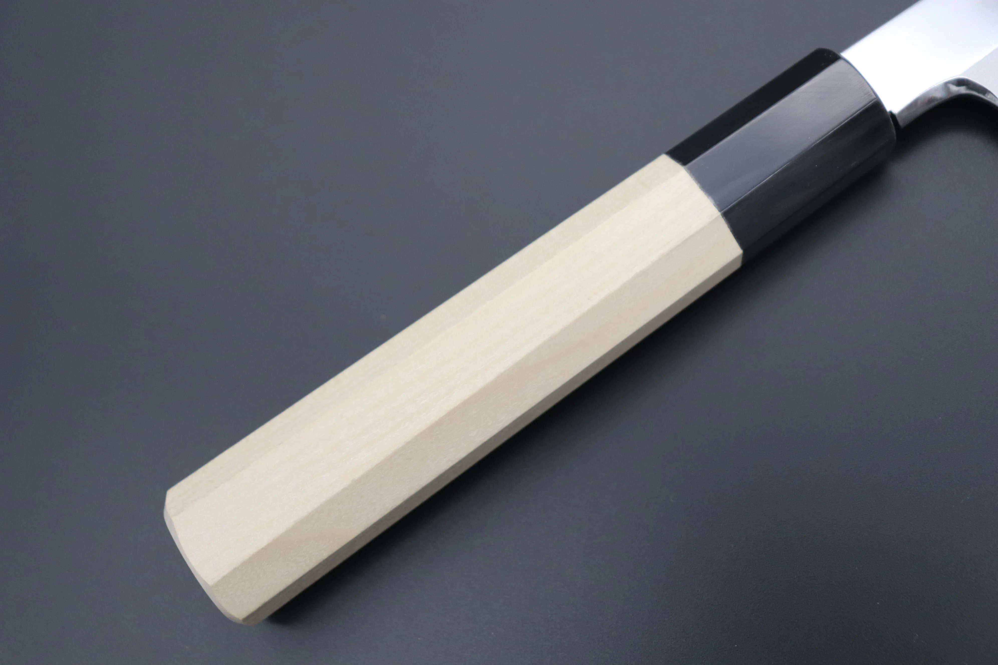 Fu-Rin-Ka-Zan Limited, Solid VG-10 Special Order Made FSO-79 "SABER" Yanagiba 270mm (10.6 Inch, Perfectly Mirror Polished, Octagonal Magnolia Wood Handle)
