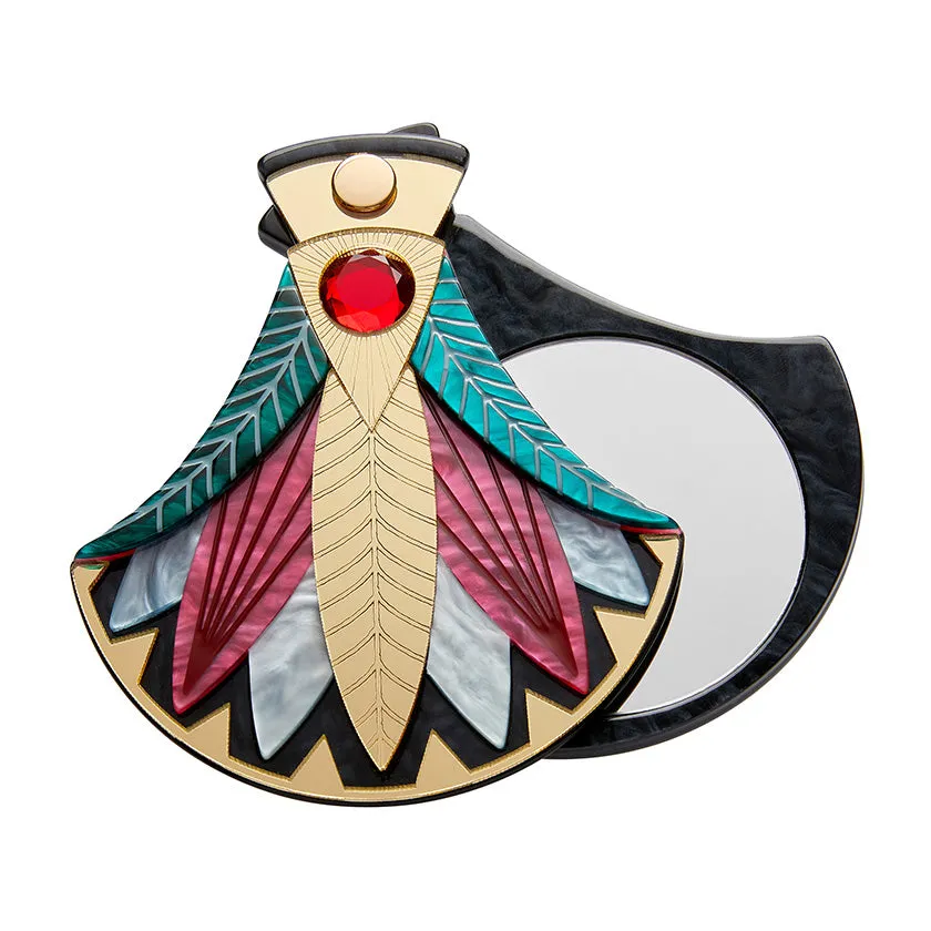 Gift of the Nile Papryus Mirror Compact by Erstwilder