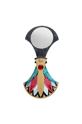 Gift of the Nile Papryus Mirror Compact by Erstwilder