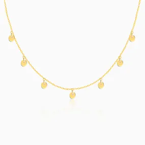 Golden Mini Charm Necklace