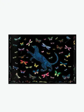 Hand-Made Lacquer Tray Butterfly