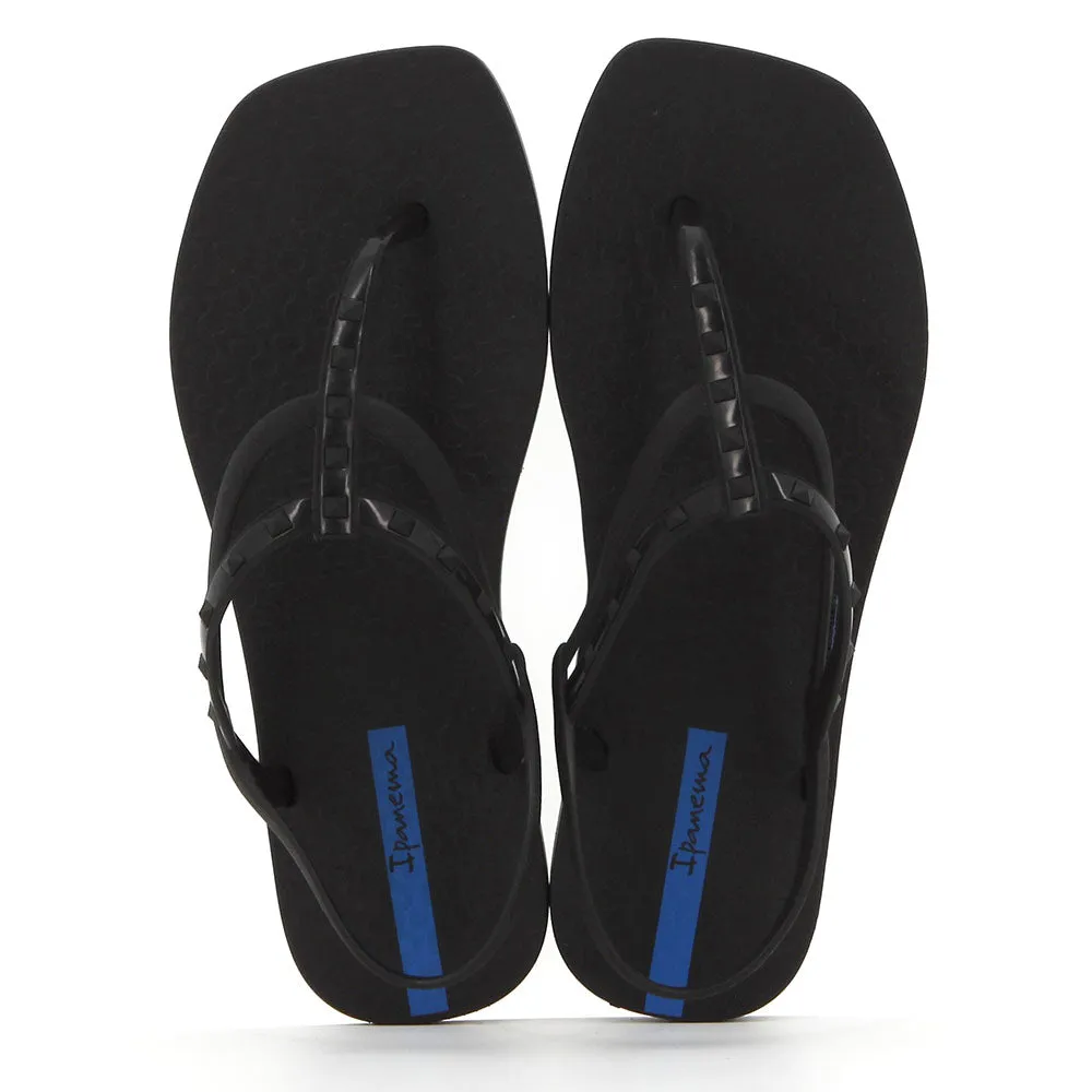 Ipanema Back-Strap Thong Sandals - Black