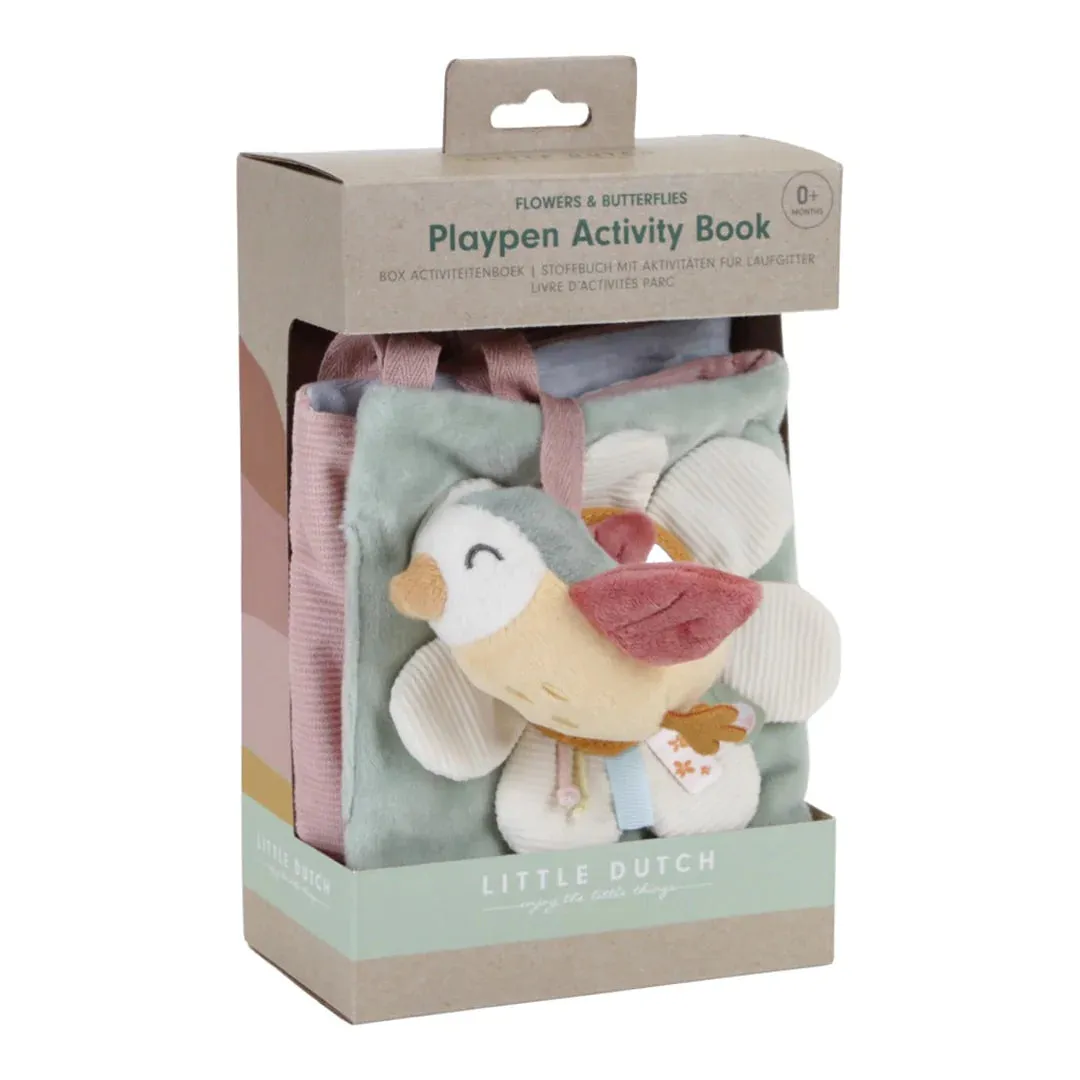 Little Dutch Playpen Activity Book - Flowers & Butterflies