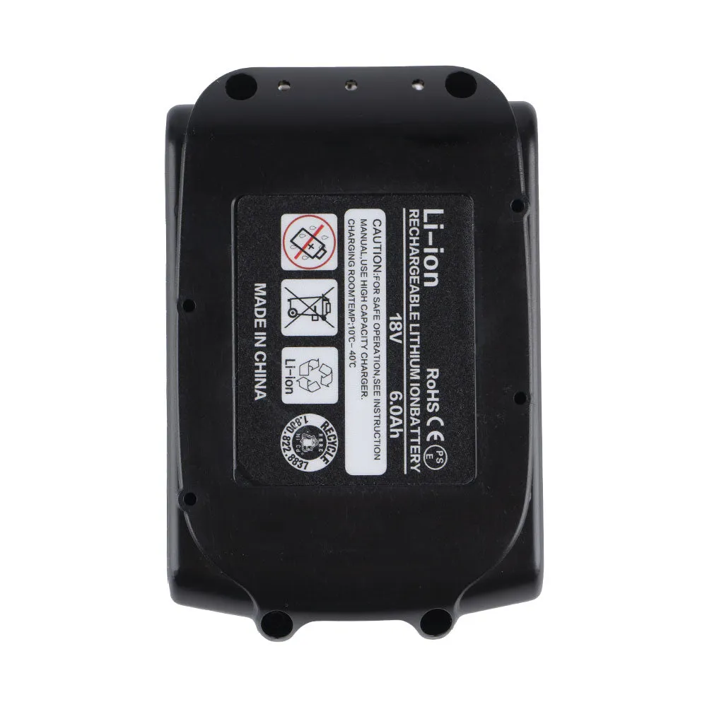 ONEVAN 18V 6.0Ah Lithium ion Battery Fit for Makita 18V Battery