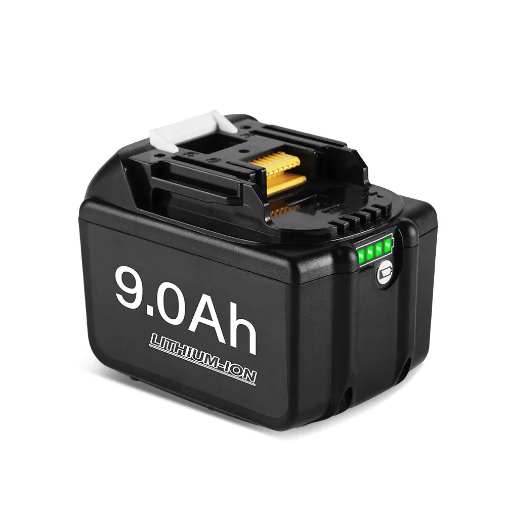 ONEVAN 4 Slot-18V 6.0Ah 9.0Ah Li-Ion Battery Kit for Makita 18V Batteries