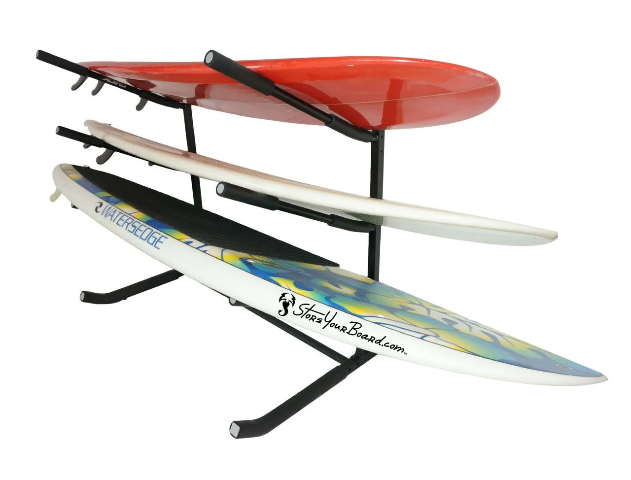 OUTLET | Freestanding 3 Paddleboard Rack