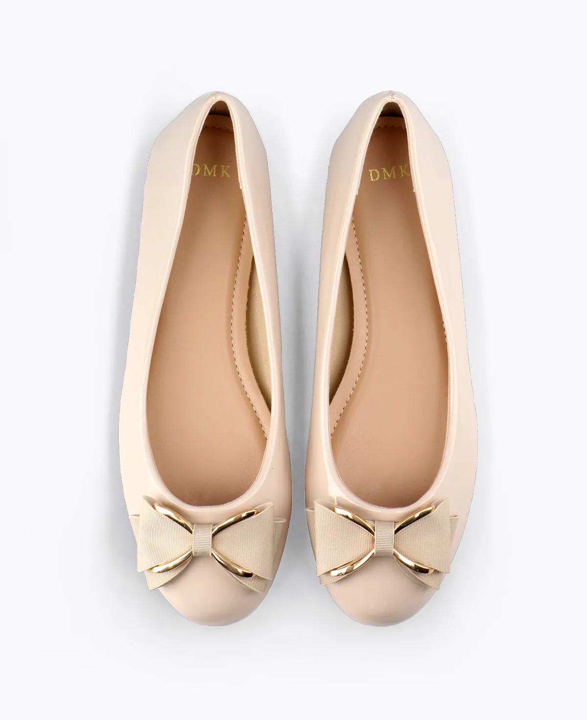 Penelope Flat Pumps - Beige