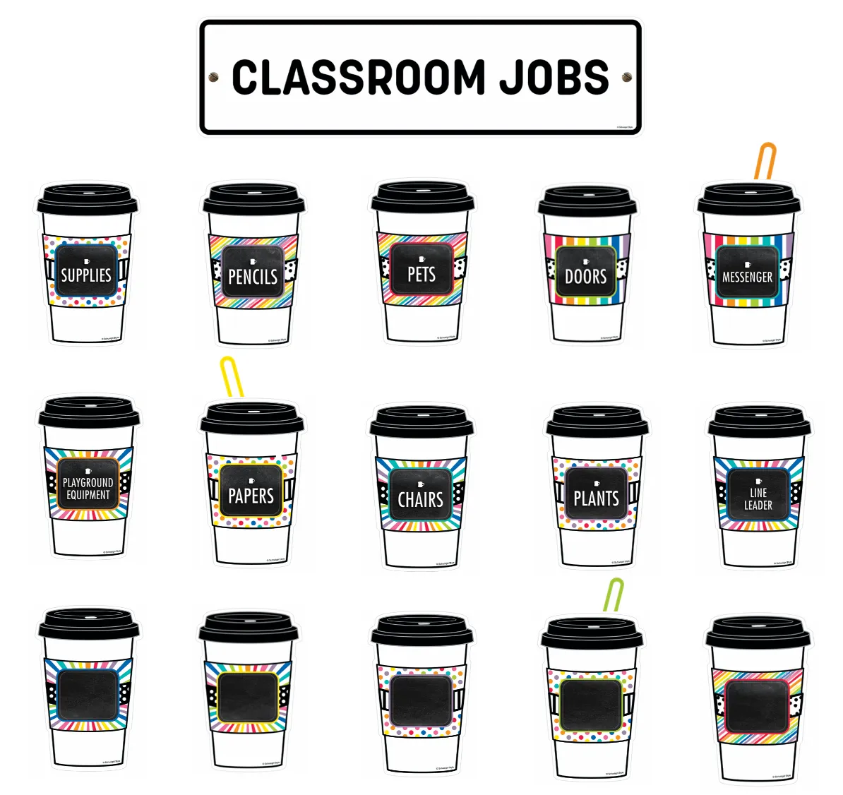 "Bright and Brew-tiful" Full UPRINT Bundle | Printable Classroom Decor | Teacher Classroom Decor | Schoolgirl Style