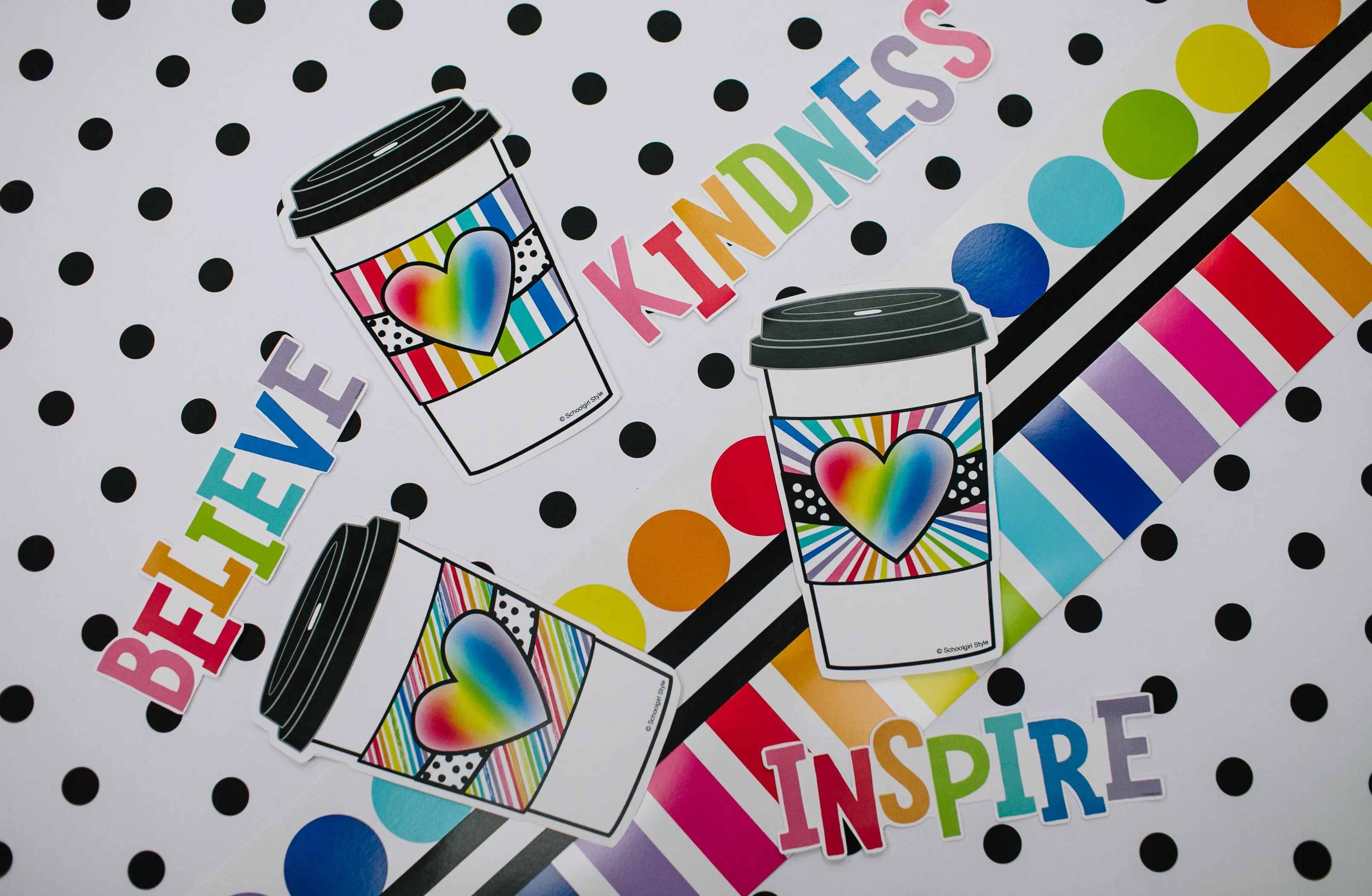 "Bright and Brew-tiful" Full UPRINT Bundle | Printable Classroom Decor | Teacher Classroom Decor | Schoolgirl Style