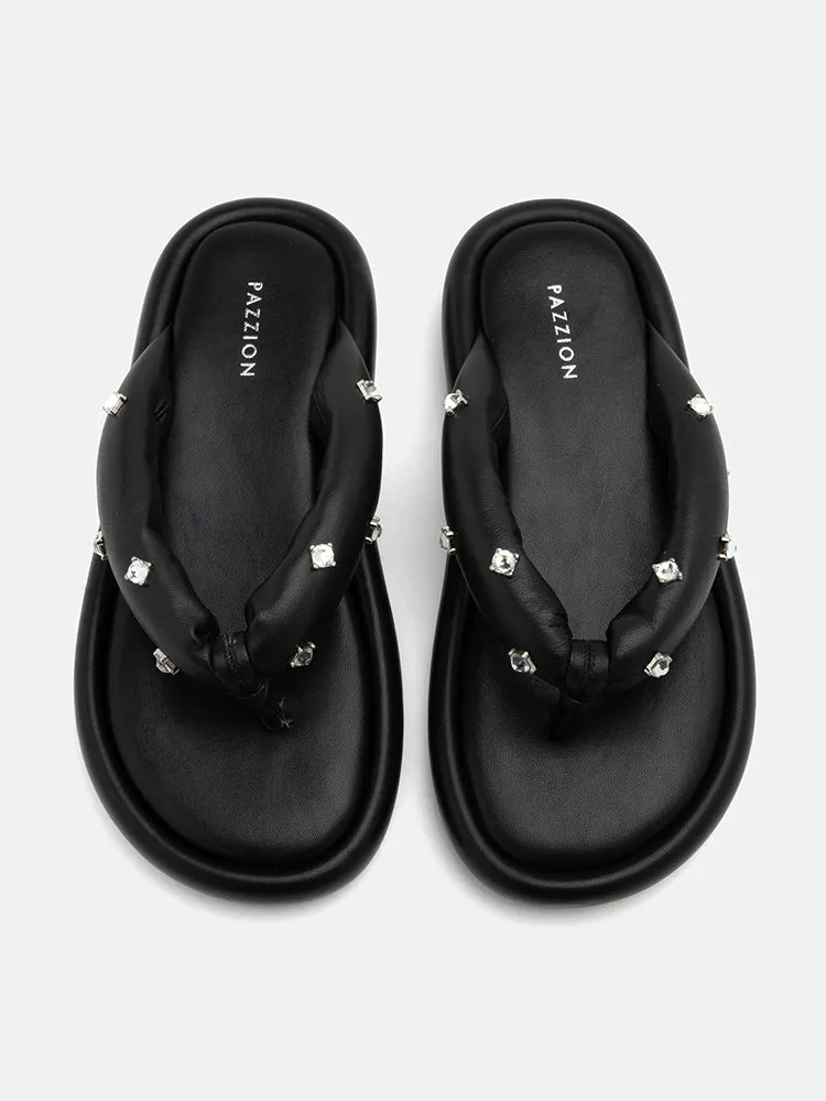 [SALE]Rosie Diamante Embellished Platform Sandals