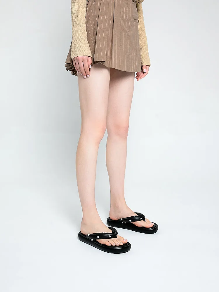 [SALE]Rosie Diamante Embellished Platform Sandals