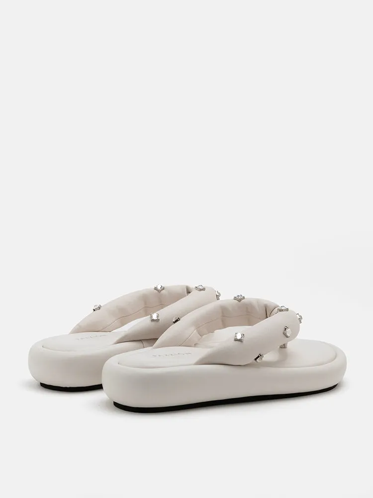 [SALE]Rosie Diamante Embellished Platform Sandals