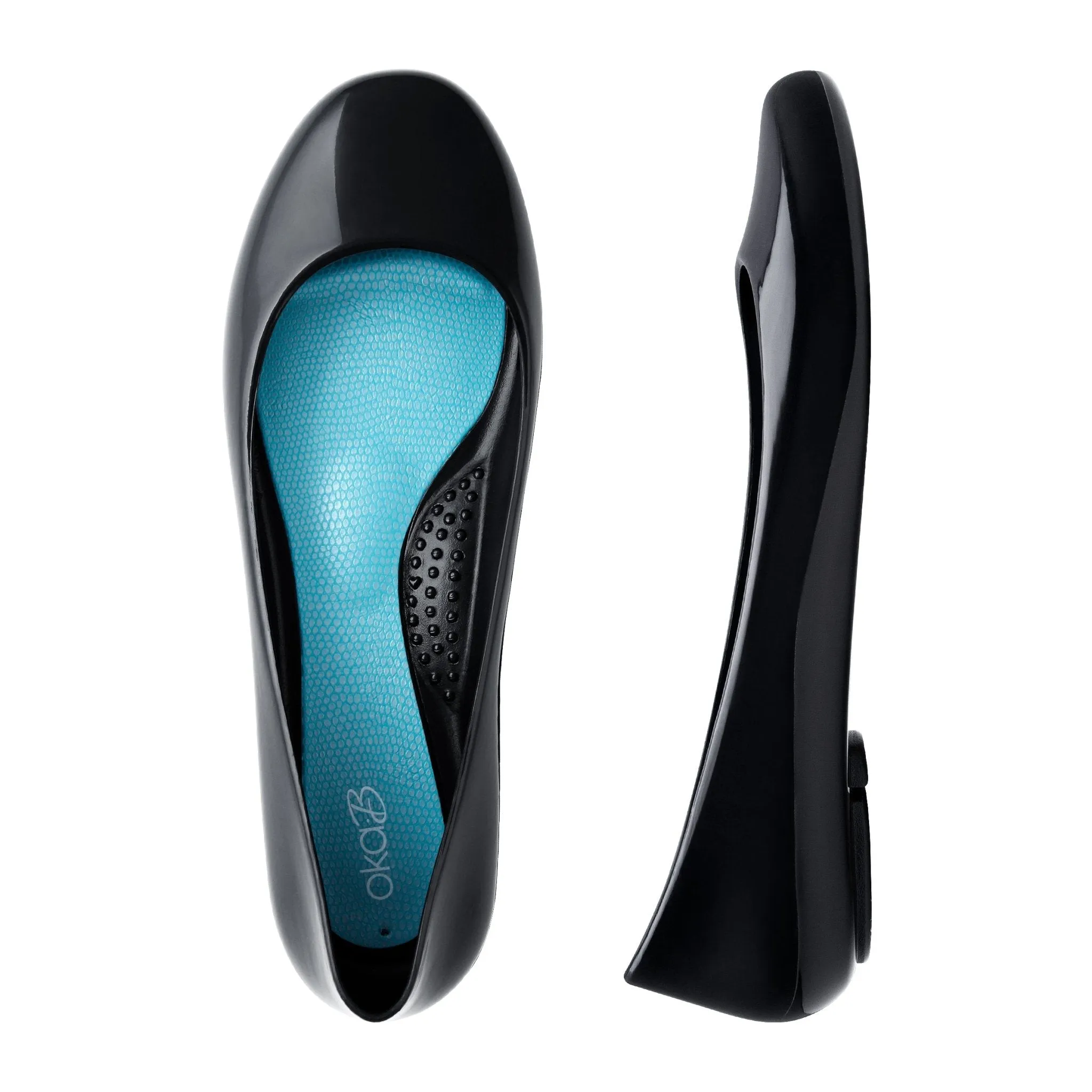 Taylor Shiny Ballet Flats