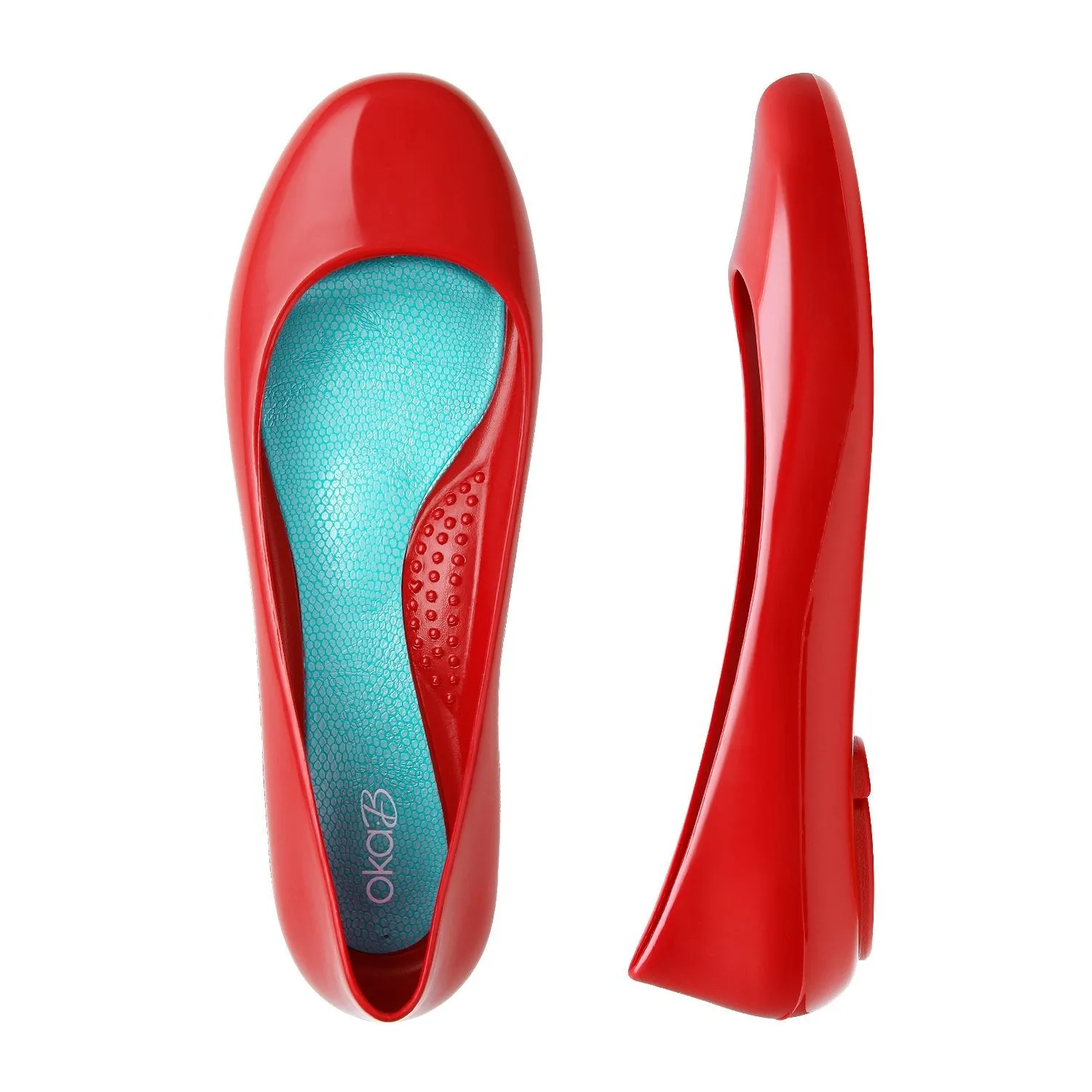 Taylor Shiny Ballet Flats
